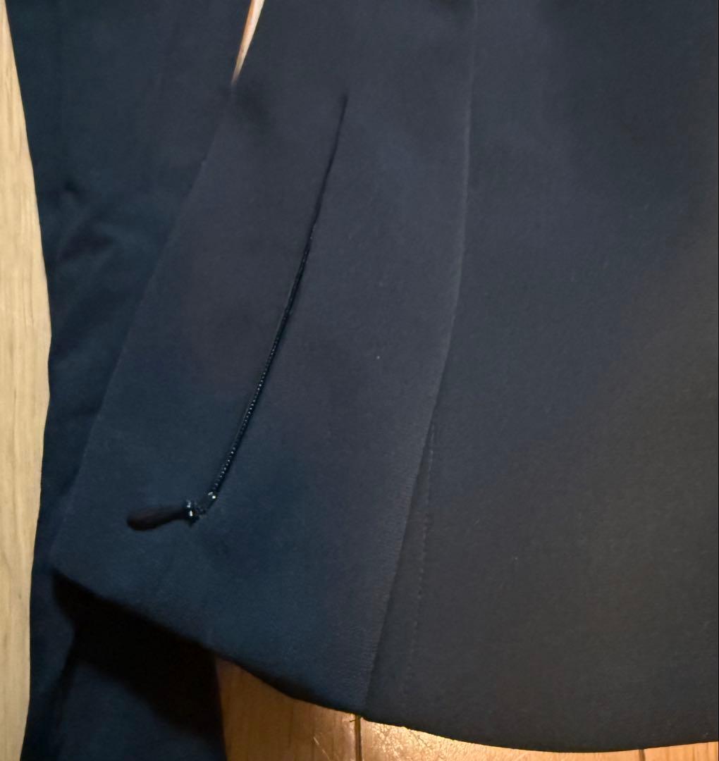 美品 FOXEY フォクシー アシンメトリー ジップアップ ジャケット 38