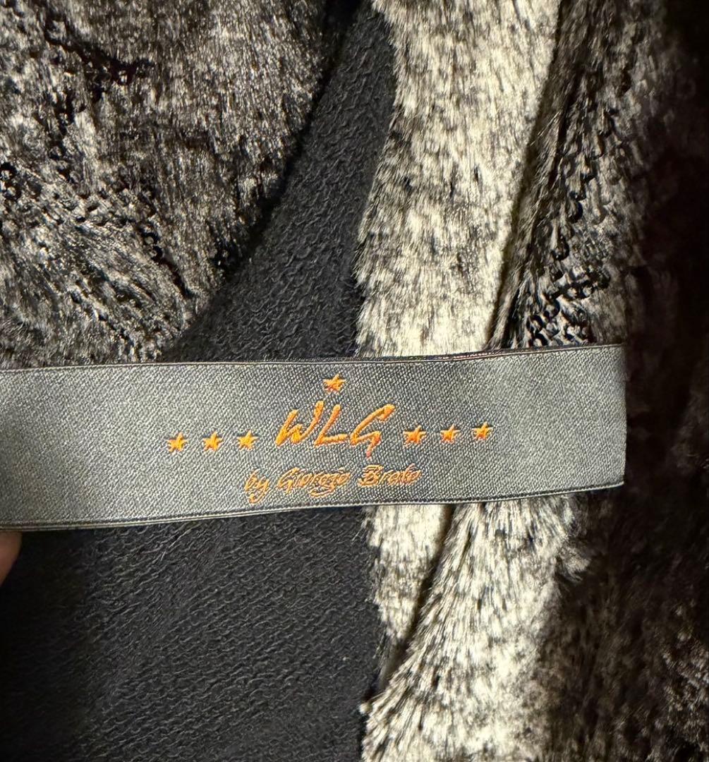 WLG by Giorgio Bratoリバーシブルダブルジップパーカー