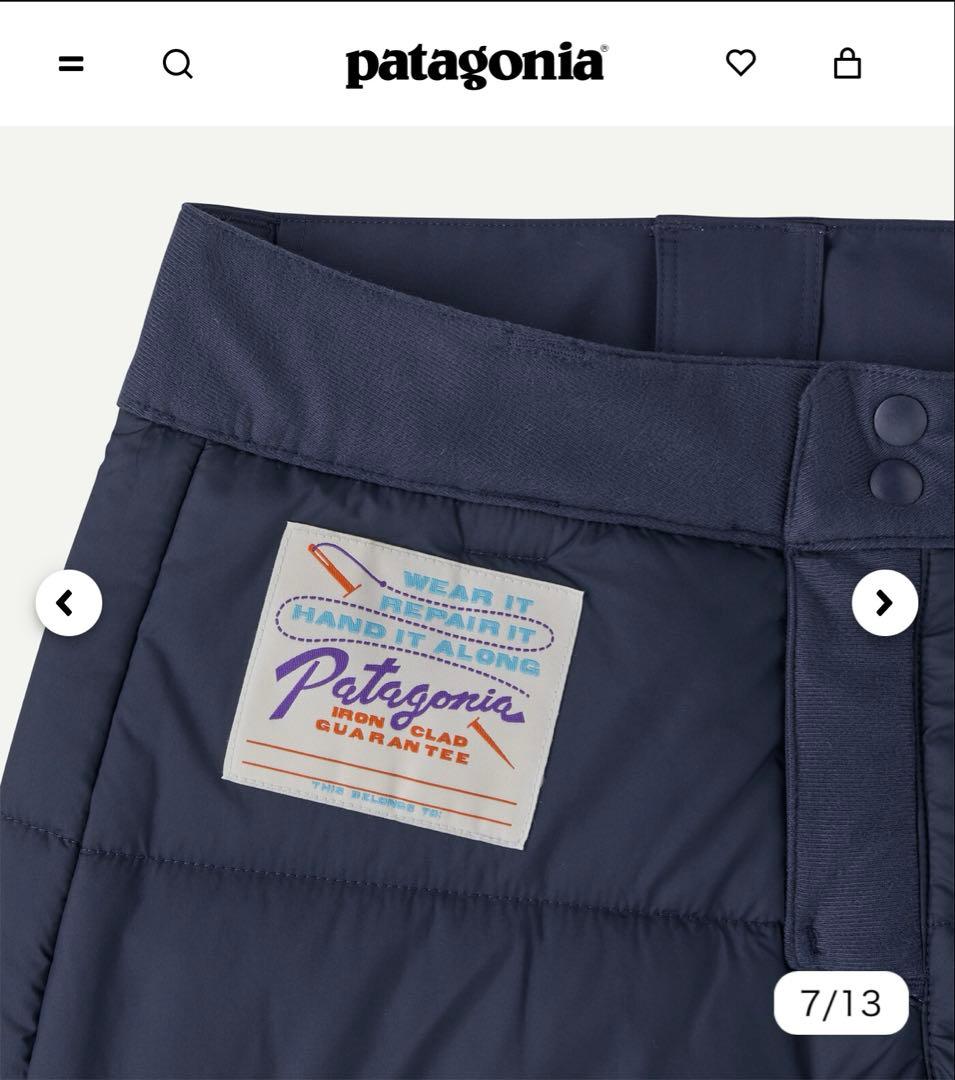 パタゴニア　キッズ・パウダー・タウン・パンツ　XL 14