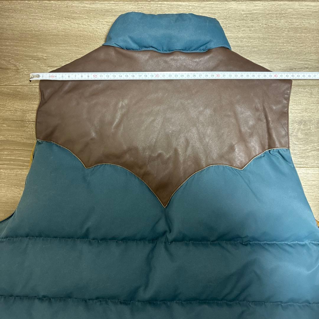 限定カラー【2024AW】【即完売】レザーヨーク キルテッド ベスト