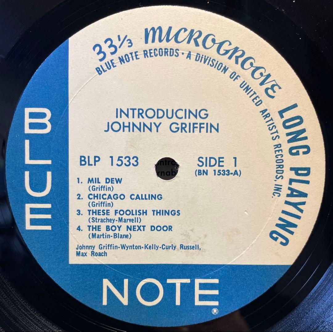 ジャズレコード Johnny Griffin/Cicago Calling