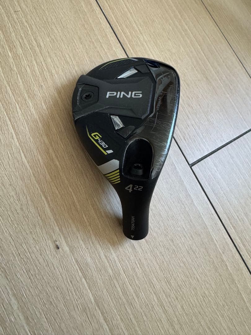 PING G430 ユーティリティ 4番 22° ヘッドのみ