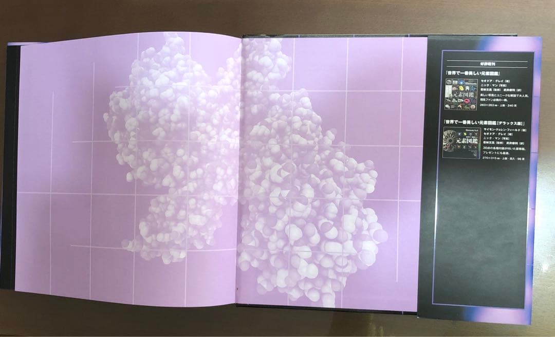 世界で一番美しい分子図鑑と元素図鑑2冊セット
