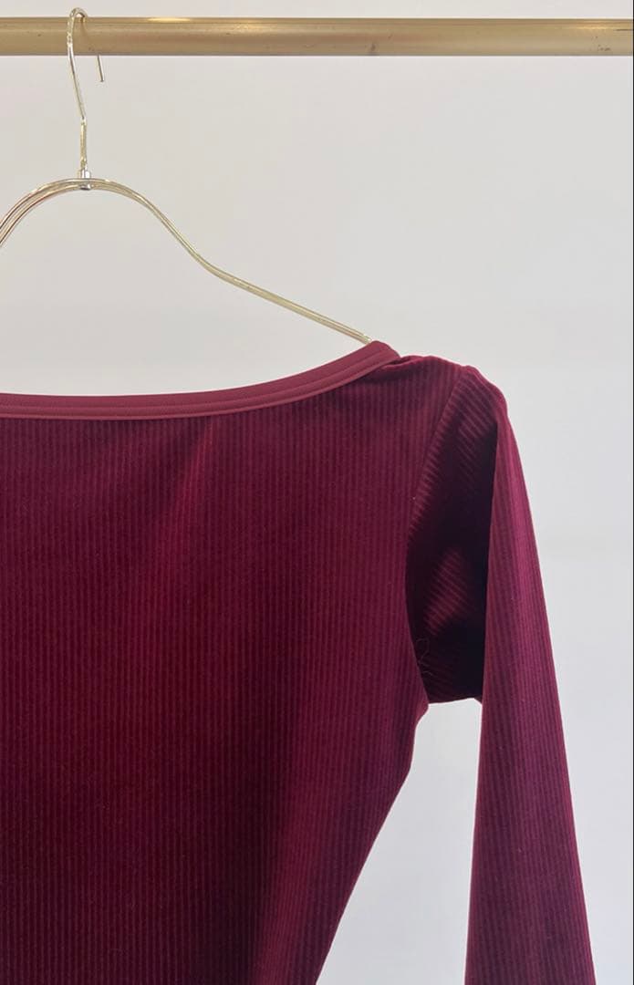 新品 スティナ stina Retune 大人気 ベロア レオタード M 完売品