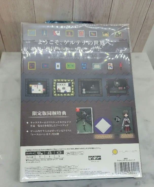 Ib Nintendo Switch 限定版 特典のアートブック ハンカチ付き