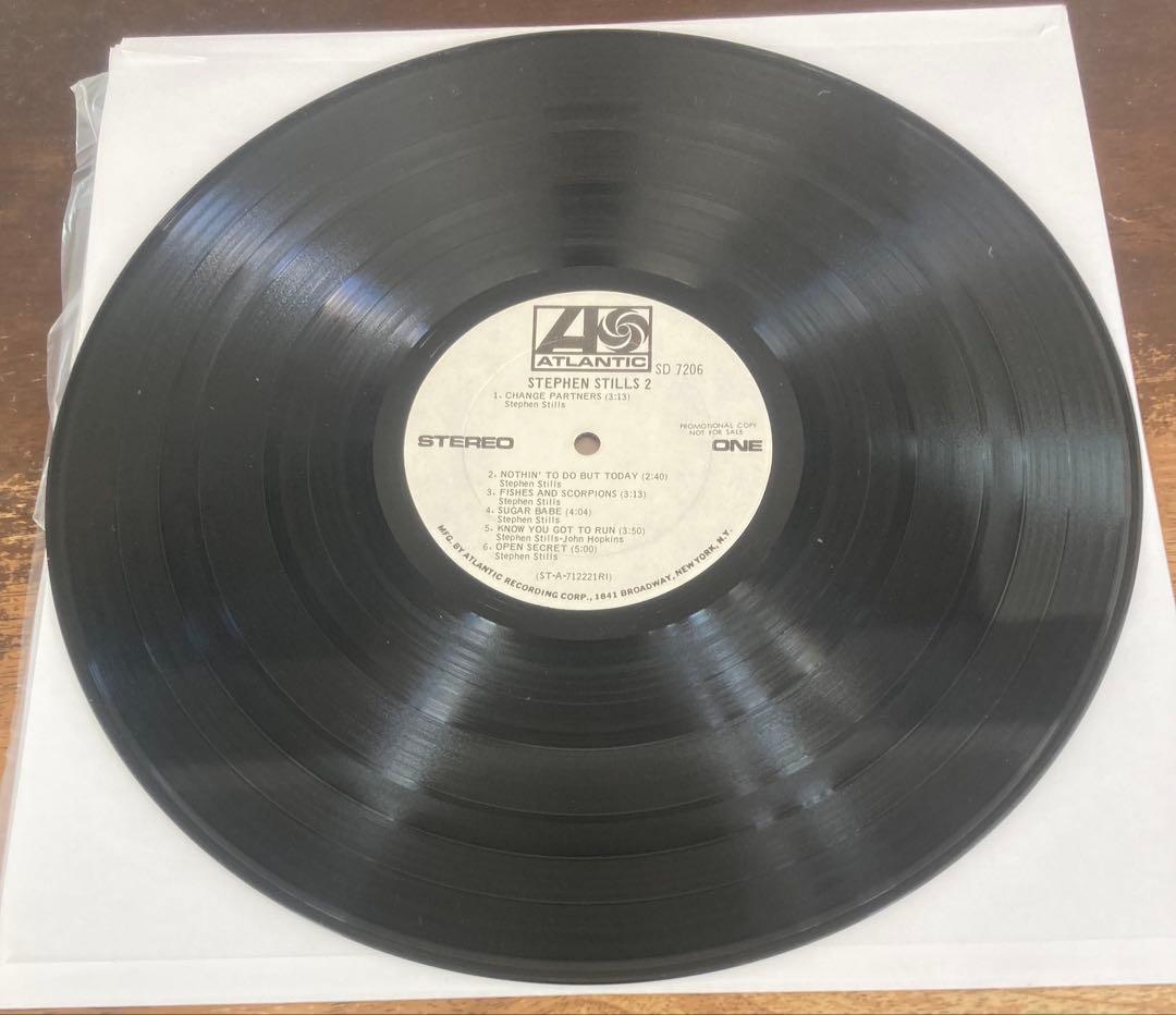 ■最高音質盤◾️USオリジナル白ラベルプロモ盤■STEPHEN STILLS /