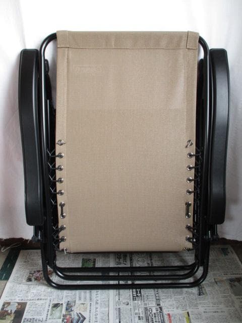 コールマン　インフィニティチェア　ベージュ　アウトドアチェア　リラックス