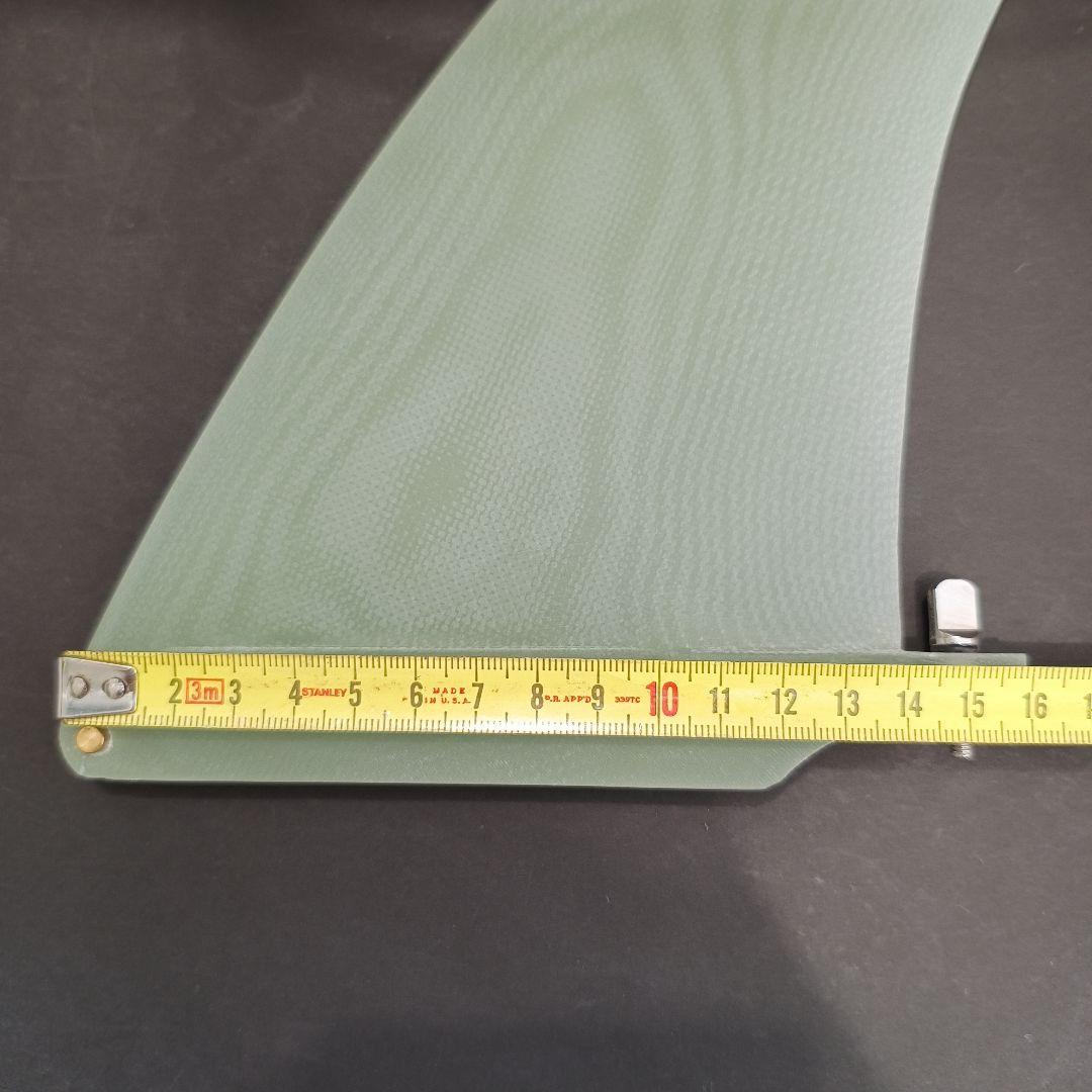 9インチ センターフィン　ＶＯＬＡＮカラー ロングボード　ミッドレングス