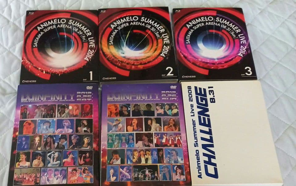 ★アニサマ★アニメロサマー★2008.2012.2014★DVD6本セット♪