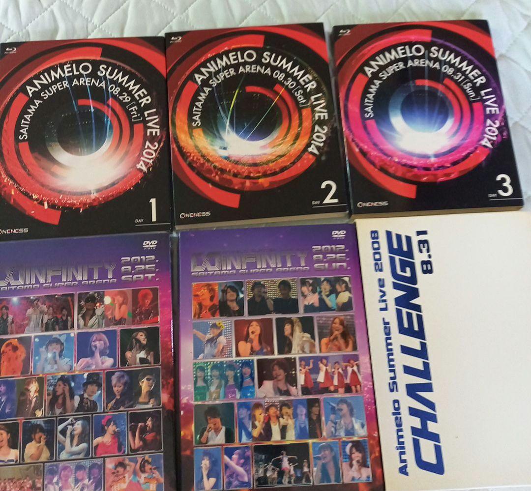 ★アニサマ★アニメロサマー★2008.2012.2014★DVD6本セット♪