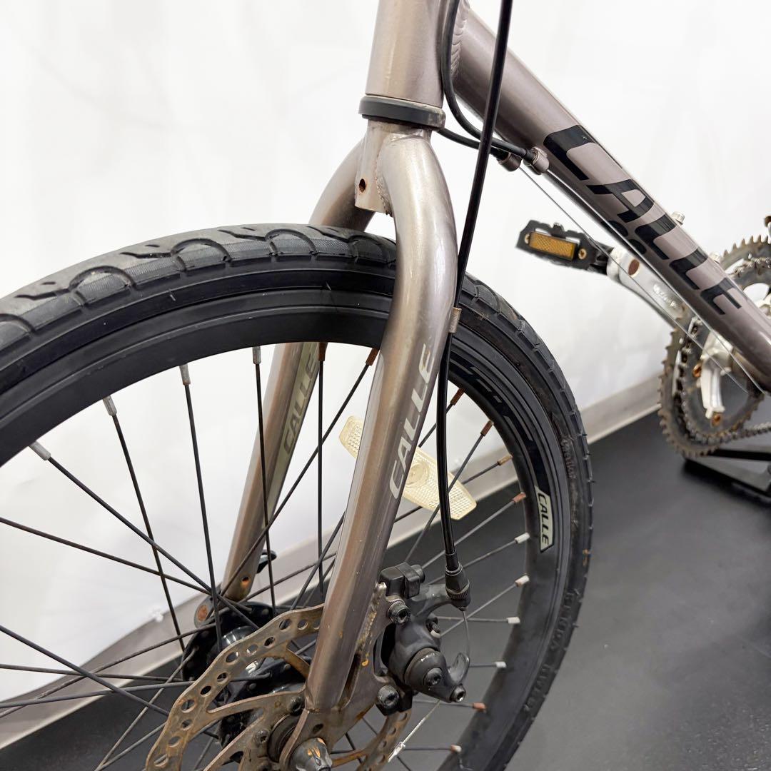 CALLE VTT ミニベロ 20インチ 2×7速 アルミフレーム