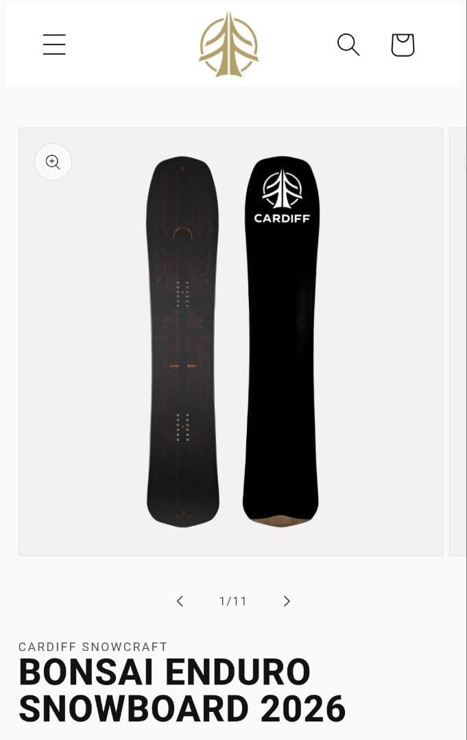 週末値下CARDIFF CRAFT BONSAI 158 LIMITED