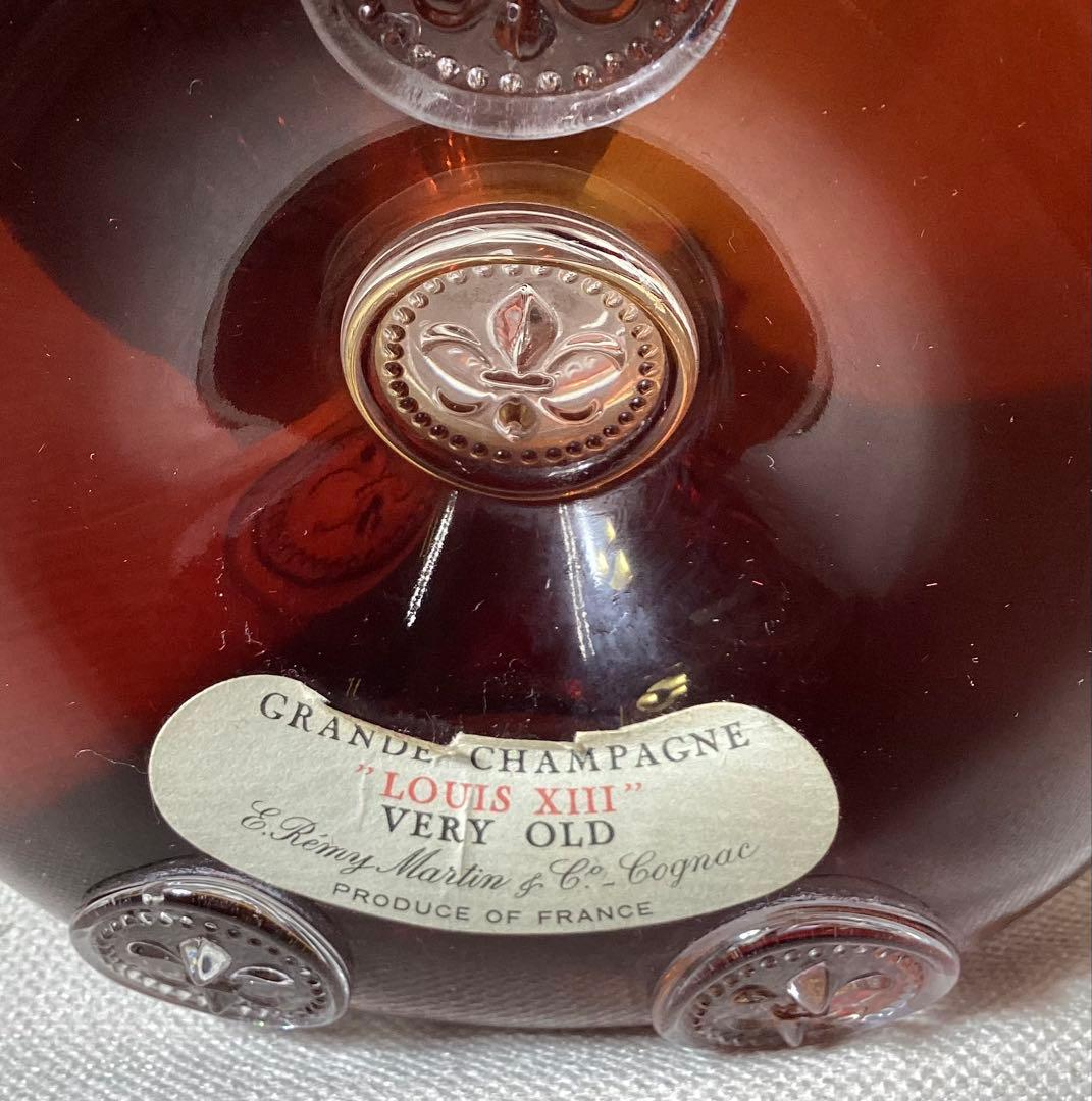 【希少古酒】レミーマルタン　ルイ13世　コニャック700ml バカラ替え栓付き