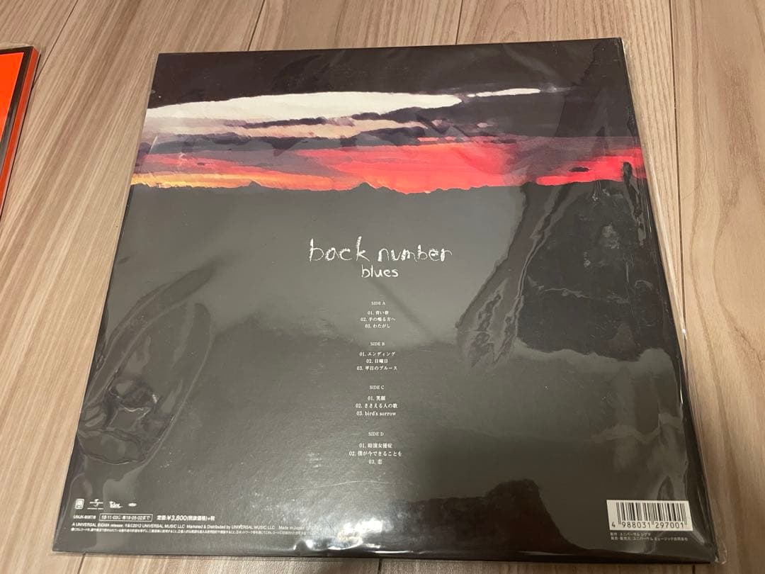 back number blues レコード