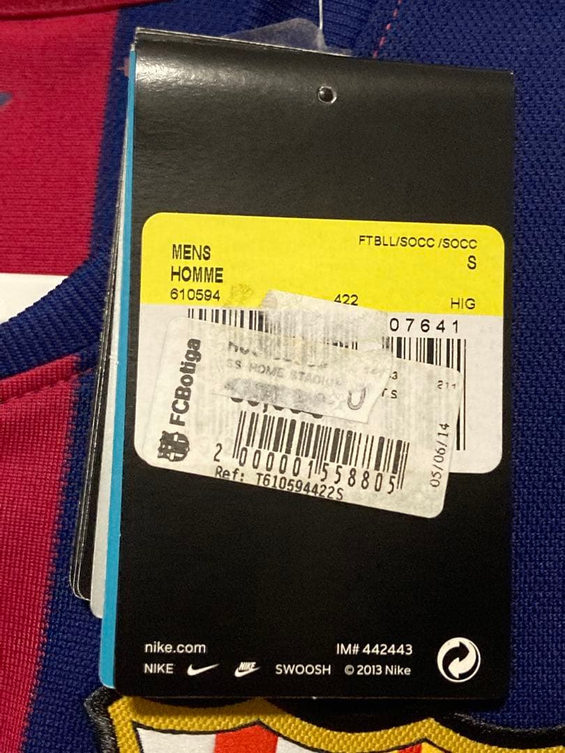 【正規品】ルイス・スアレス　バルセロナ　14/15 ホームレプリカ