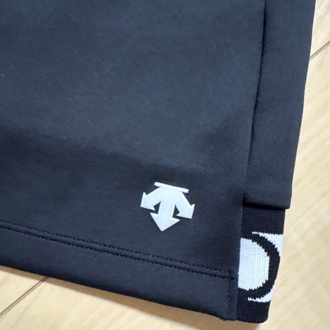 DESCENTE ゴルフウェア ポロシャツ　スカート　2点　黒　M/L