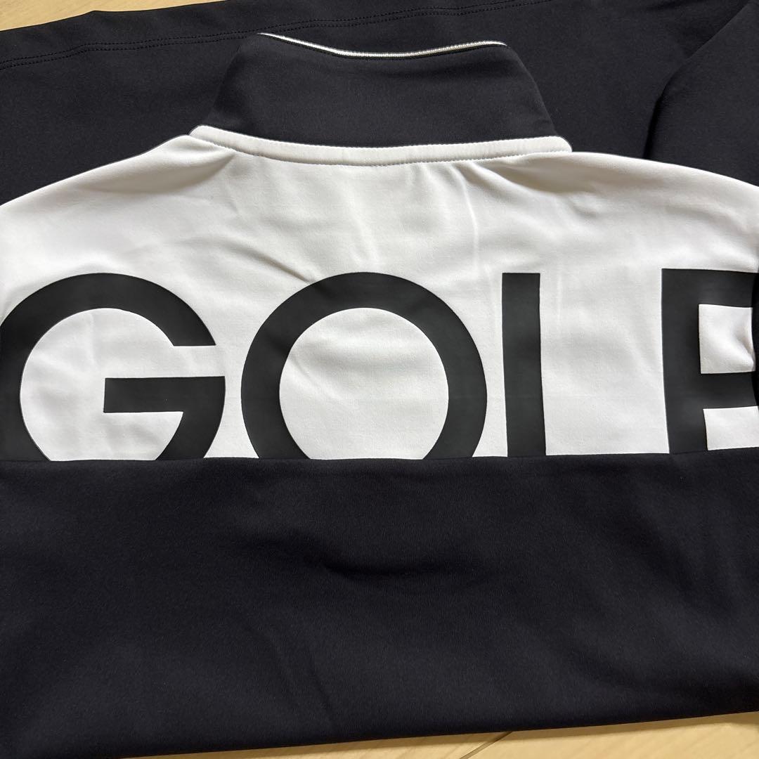 DESCENTE ゴルフウェア ポロシャツ　スカート　2点　黒　M/L