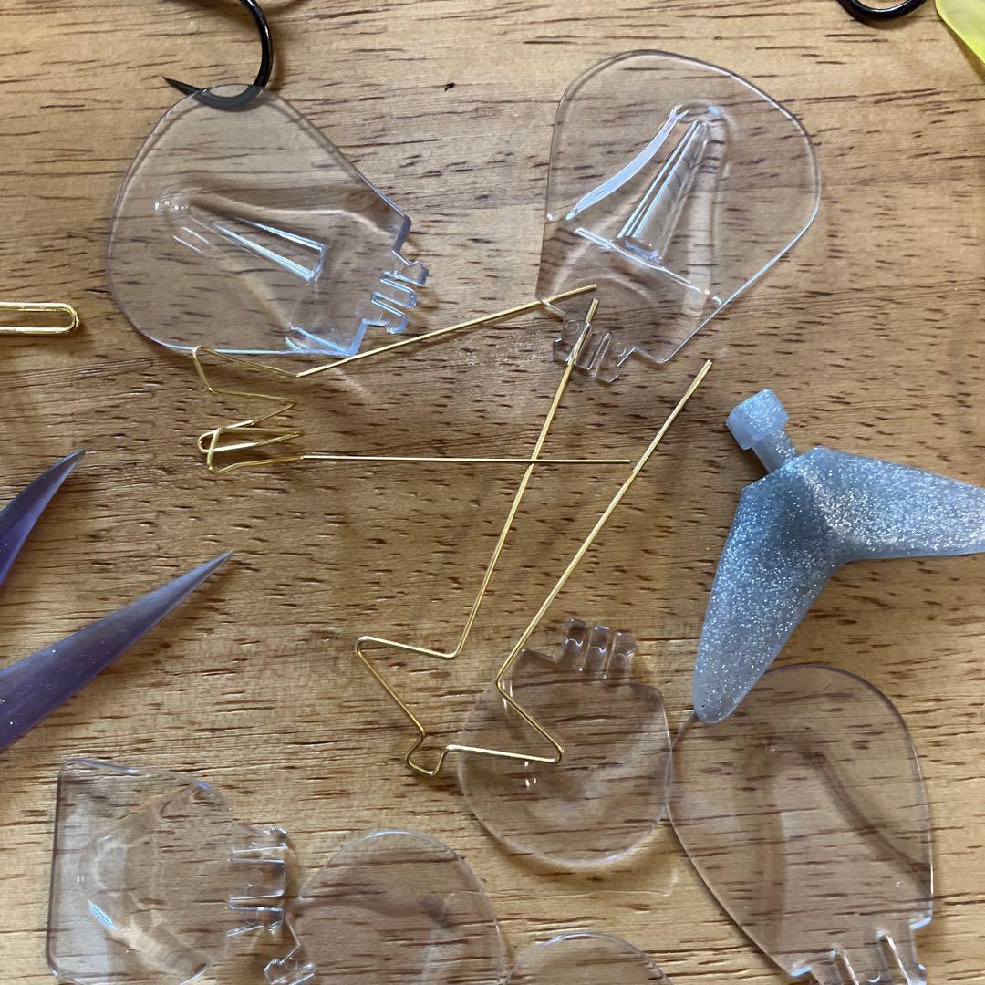 ビッグベイトルアー 交換用テール付き　DRT リップ　テール　ガード