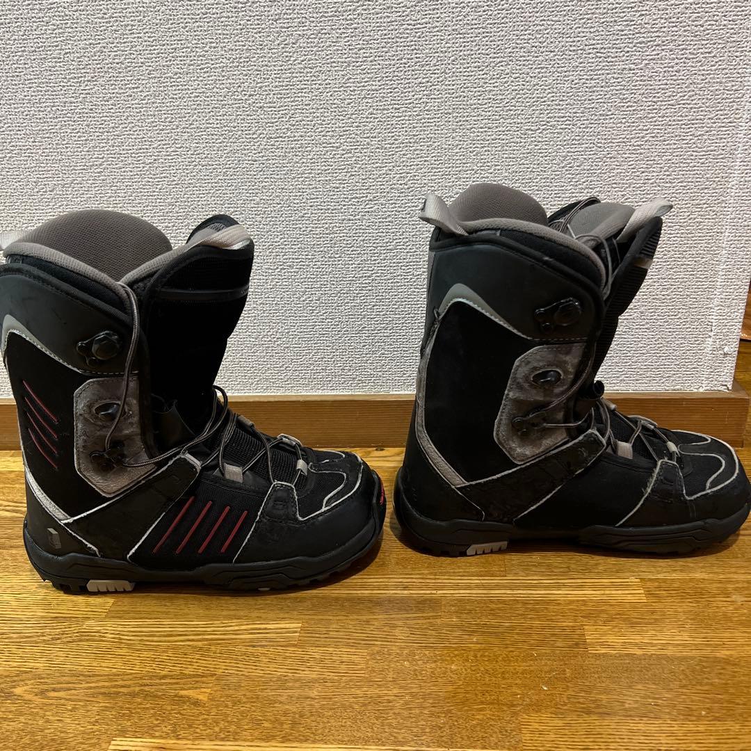 スノーボードブーツ(男性用) ブラック 25CM