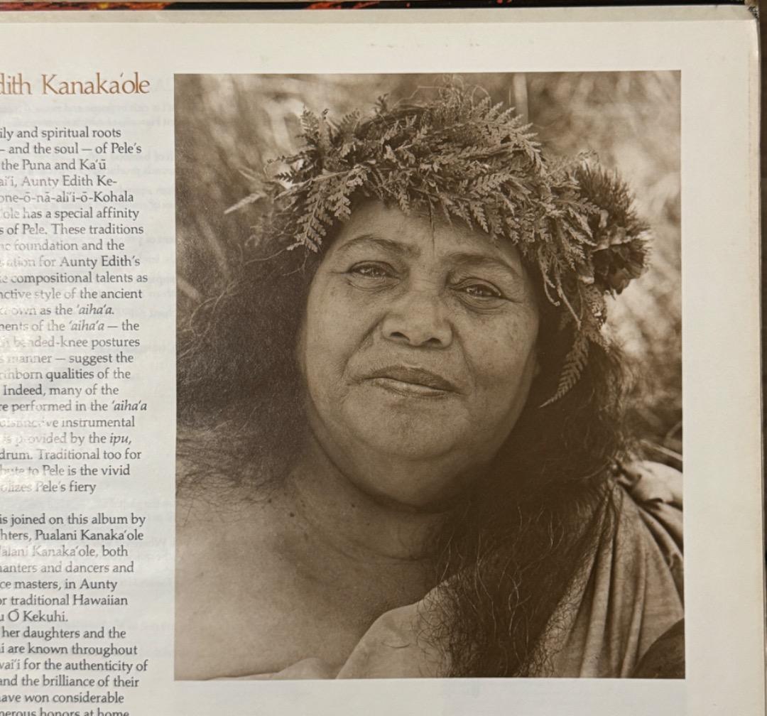 `oli LP KUMU HULA Aunty Edith Kanaka‘ole
