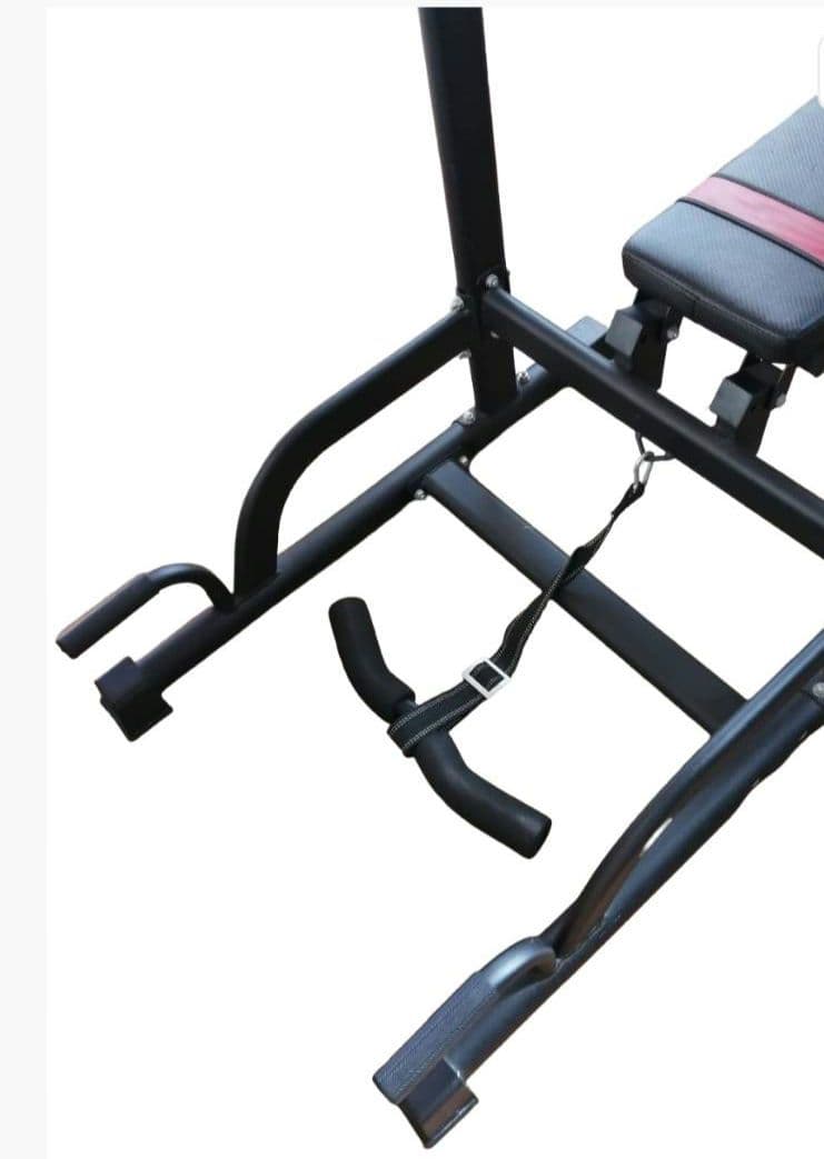 トレーニングベンチ 懸垂バー付き　引き取り限定