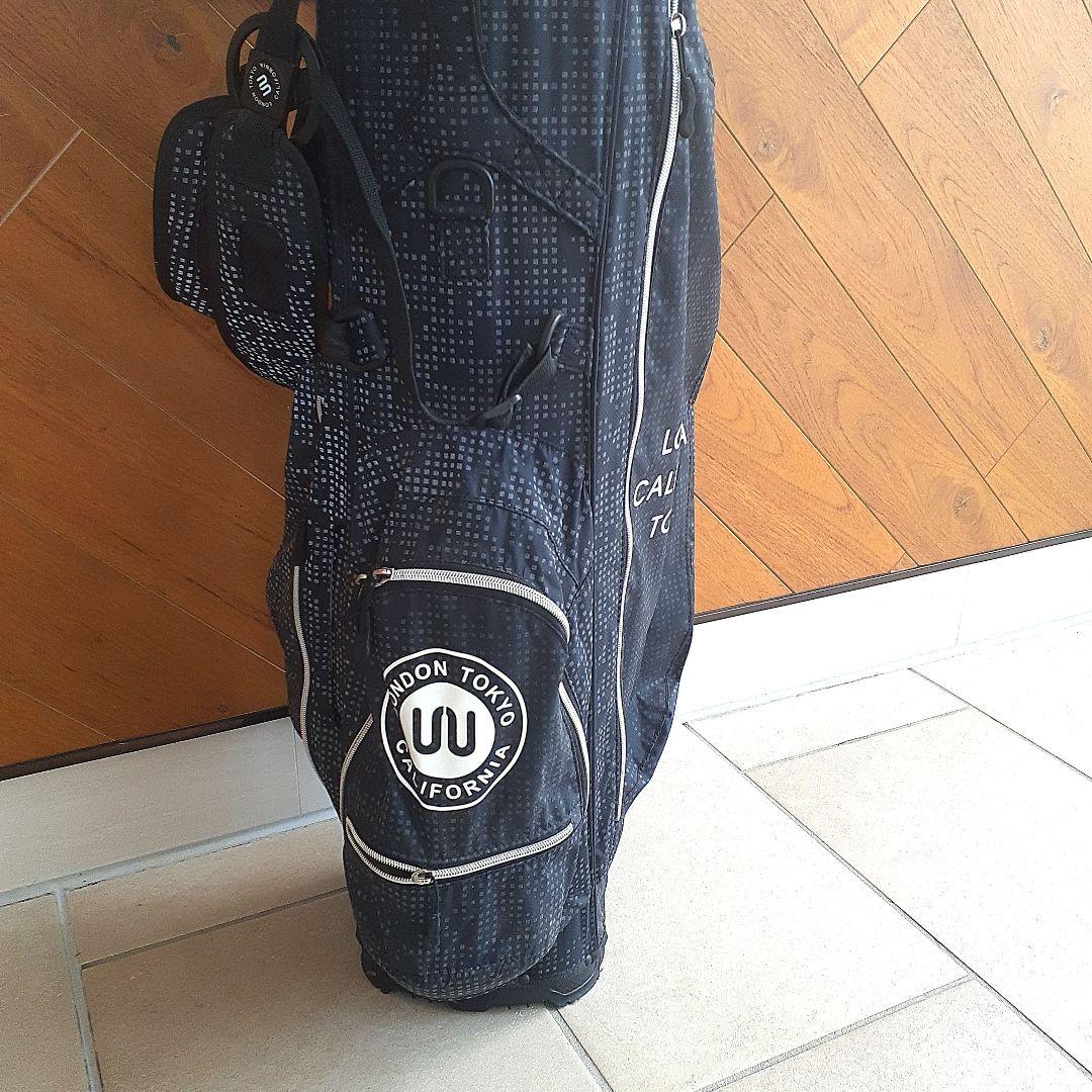 【超軽量 1kg!】美品 OUUL オウル キャディバック 黒 × グレー