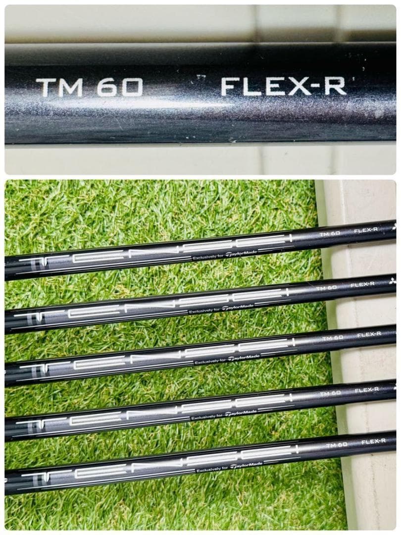 【良品】王道 テーラーメイド ステルスHD メンズアイアンセット 5本 R