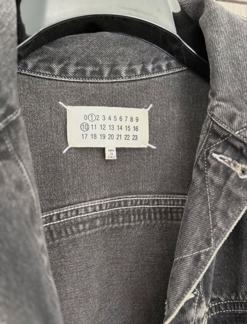 メゾンマルジェラ 23SS ペインティング デニム ジャケット