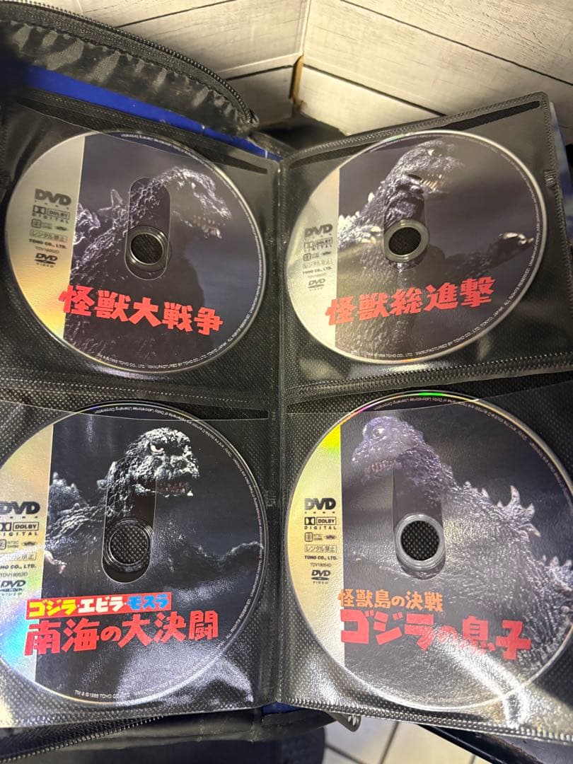 ゴジラ　DVD 大量まとめて　38枚