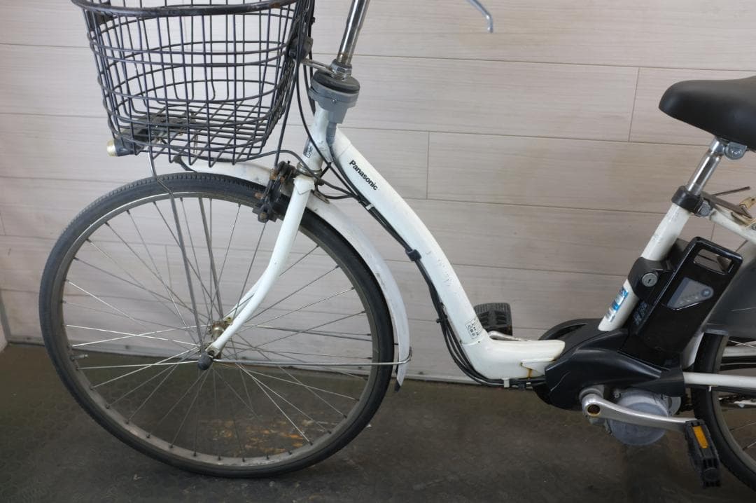 電動自転車 パナソニック　26インチ　3段　6.6Ah（4点灯）充電器あり