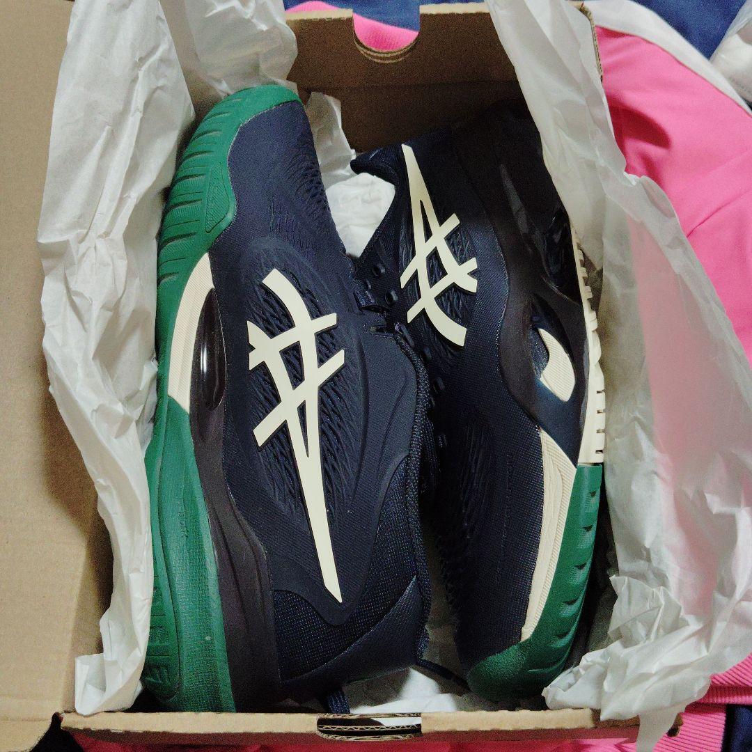 着用1回ASICS ゲルレゾリューションX　ワイド　オールコート用　26.0