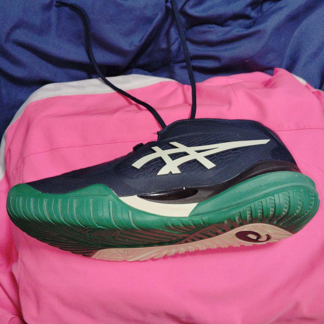 着用1回ASICS ゲルレゾリューションX　ワイド　オールコート用　26.0