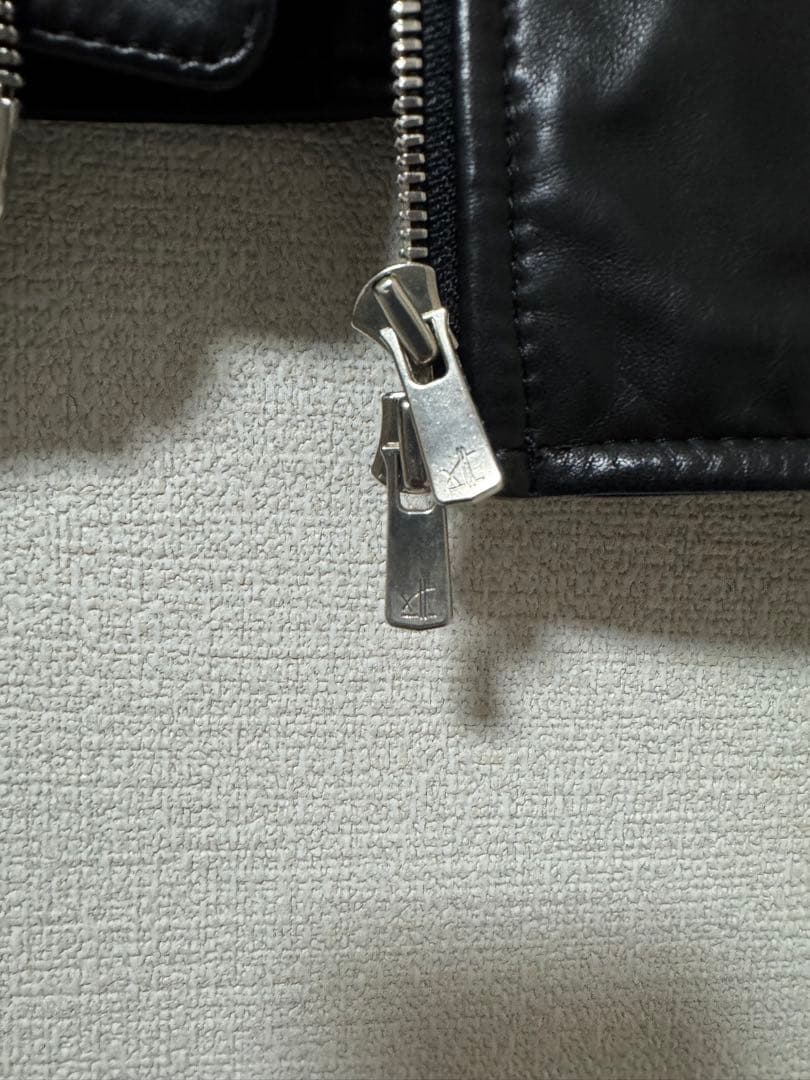 アバハウス ラムレザー シングルライダースジャケット