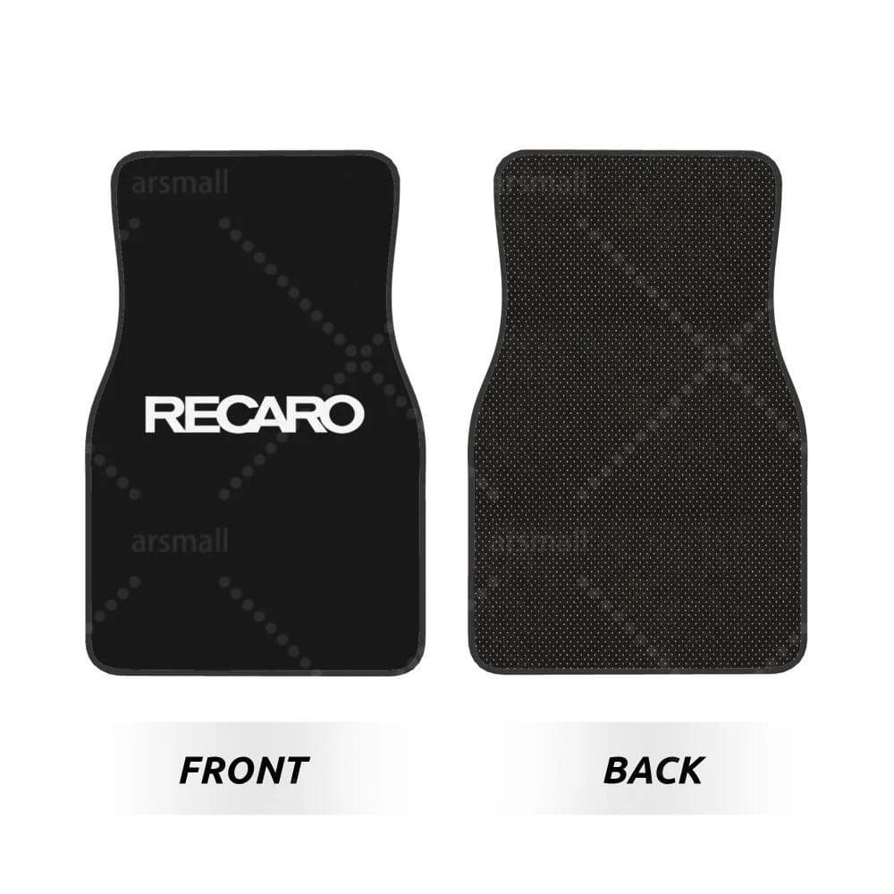 4枚セット RECARO レカロ フロアマット 黒 ブラック a