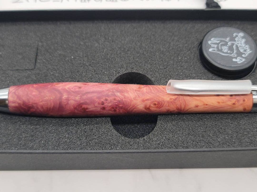 新品　こぶた工房　タクサスフロリニーバール極上杢　シャープペンシル0.5