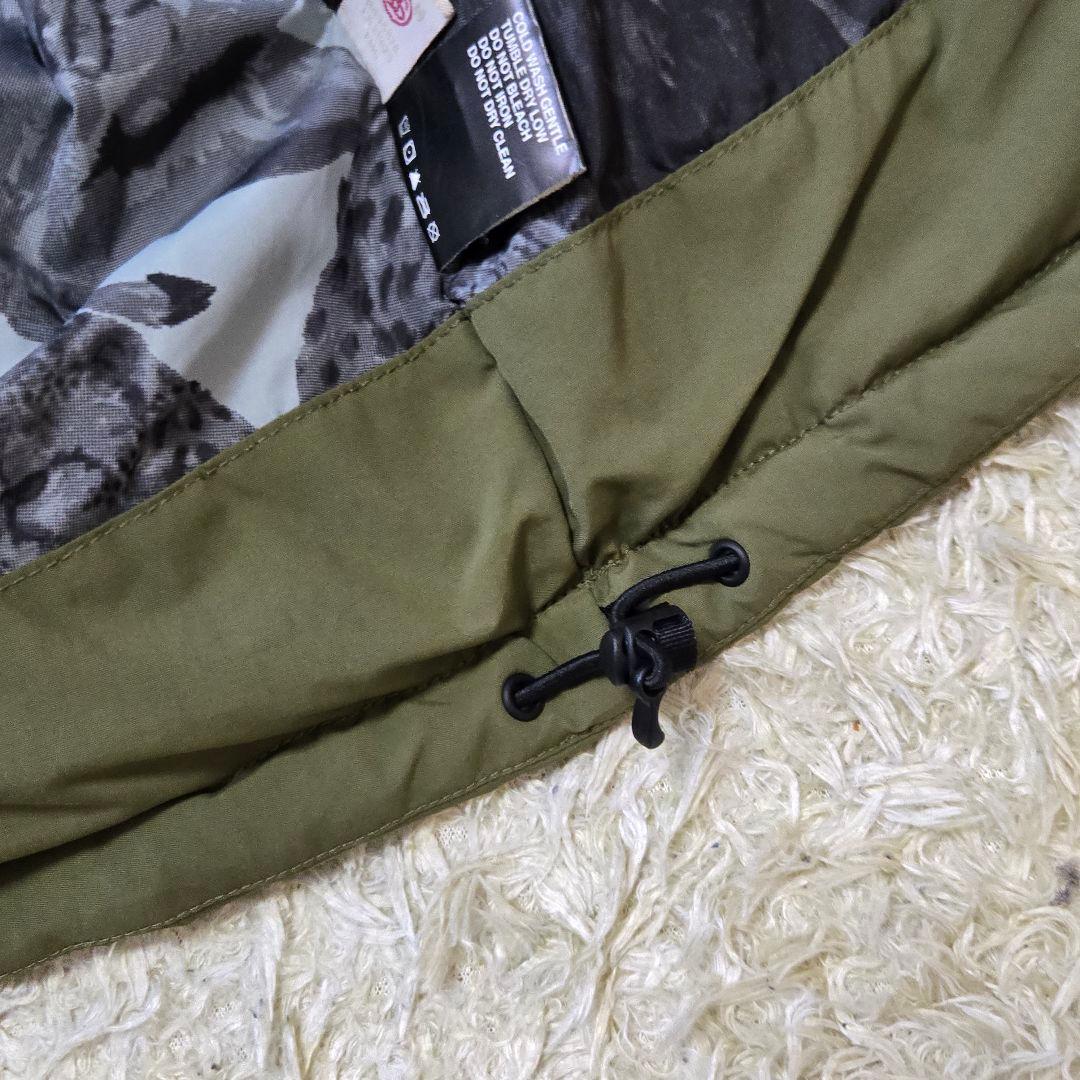 STUSSY/ステューシー 黒タグ 胸パッチ 裏アニマル柄 ダウン ベスト M