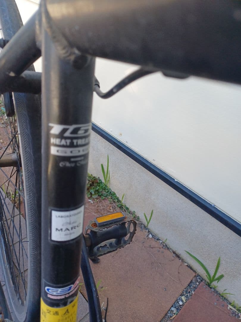 大阪　あさひ 自転車 precision 　黒　手渡し限定