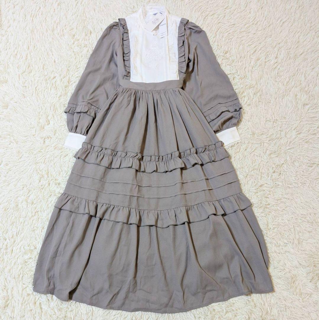 ✨新品 axes femme kawaii アンティークドールワンピース グレー