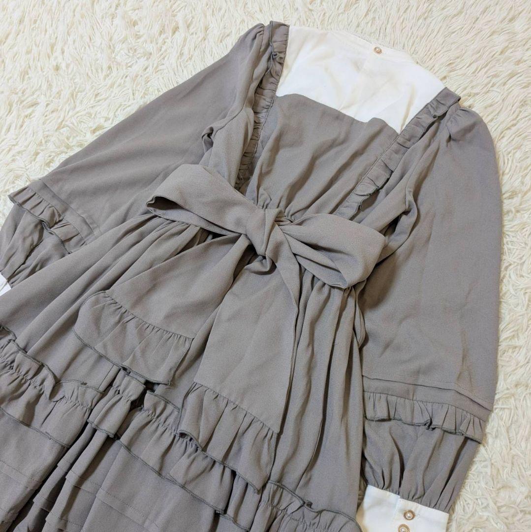 ✨新品 axes femme kawaii アンティークドールワンピース グレー