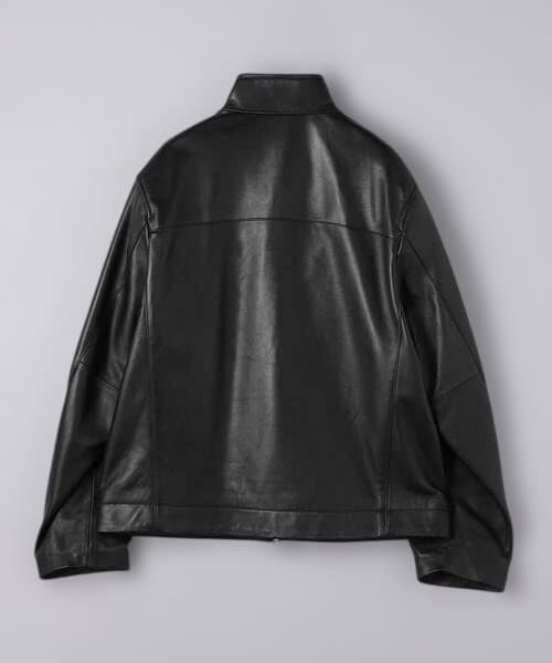 シープスキン レザー ジップ ブルゾン　UNITED ARROWS