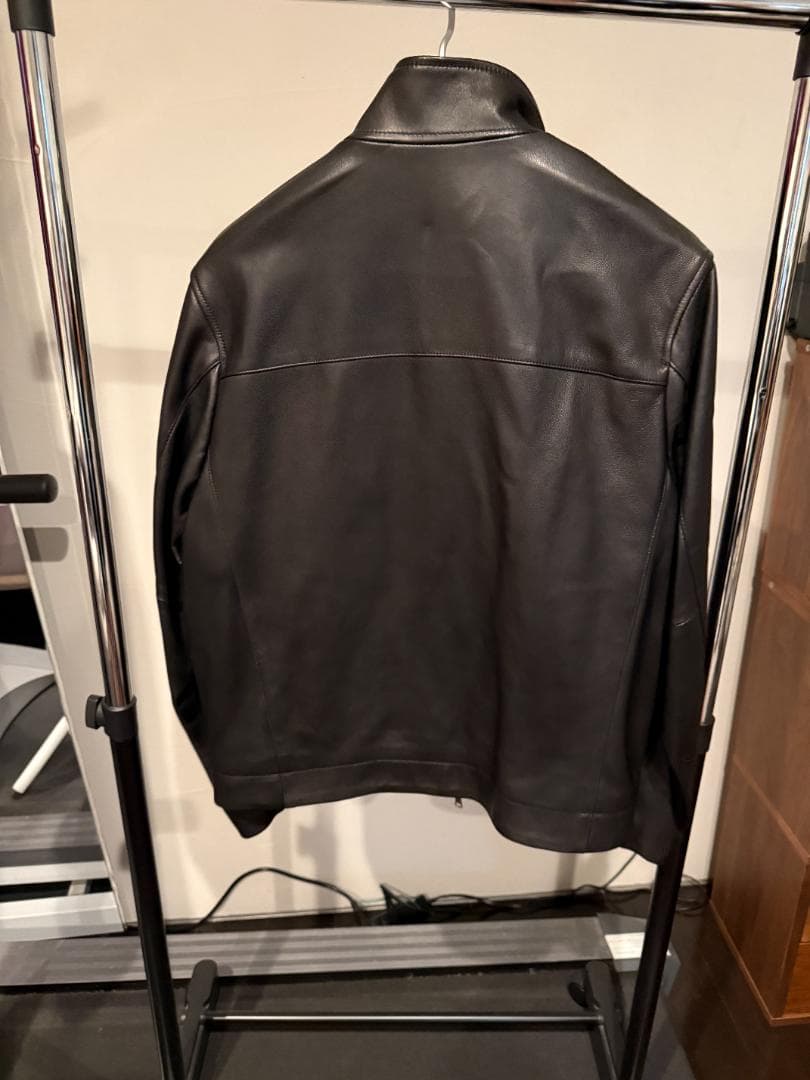 シープスキン レザー ジップ ブルゾン　UNITED ARROWS