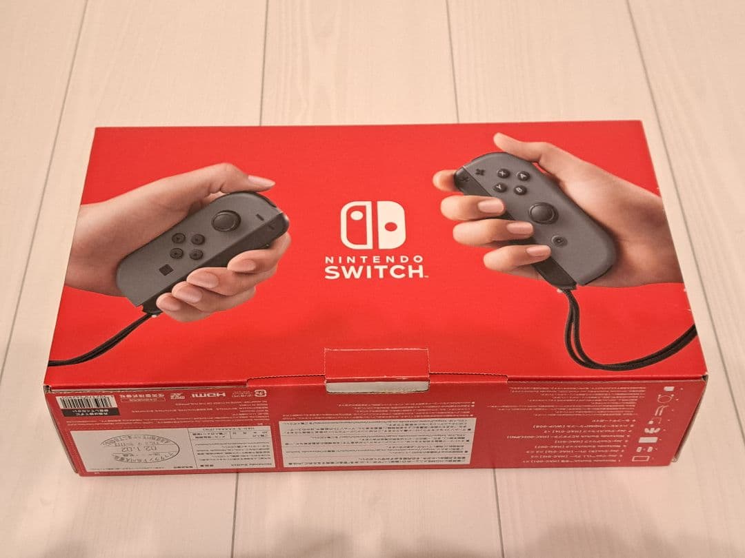 【美品】Nintendo Switch　バッテリー強化版モデル　新パッケージ版