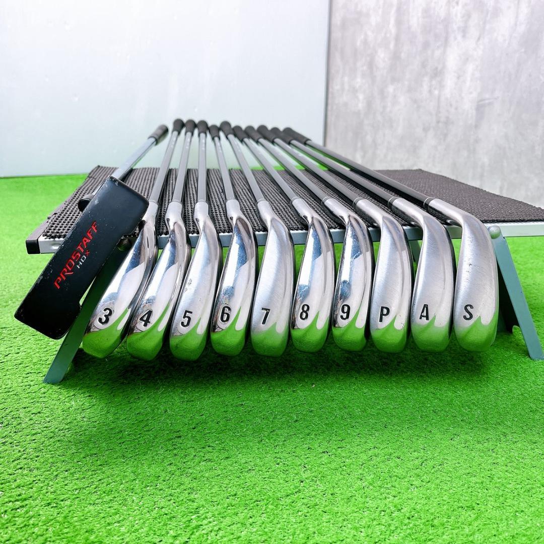 テーラーメイド エアロバーナー ブラック ゴルフクラブ メンズ セット 右打ち