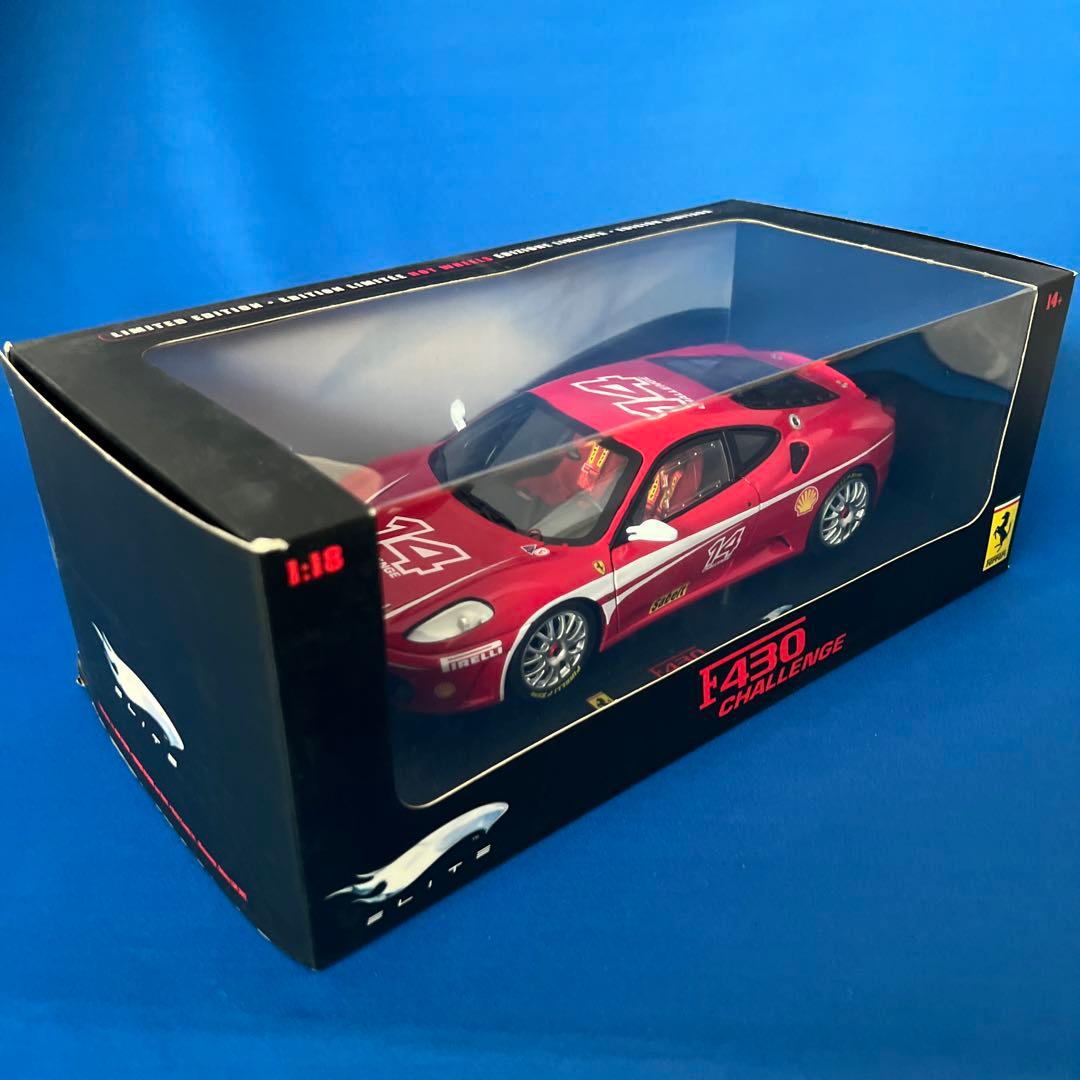 エリート　1/18 フェラーリF430 チャレンジ #14