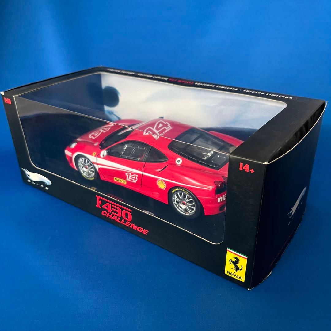 エリート　1/18 フェラーリF430 チャレンジ #14