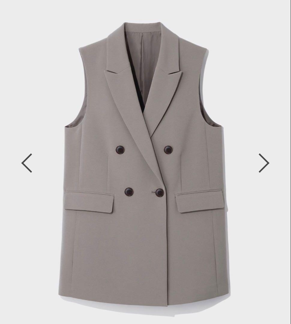 【新品タグ付】　【入卒式／セレモニー】Ｗクロスダブルジレ　LEPSIM