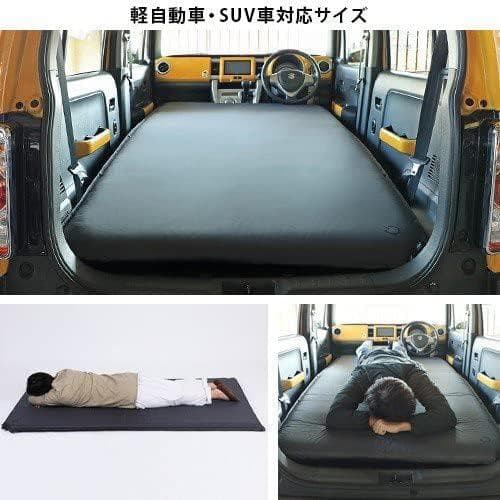 【クイックキャンプ】セミダブル100cm幅 インフレーターマット 5cm 厚