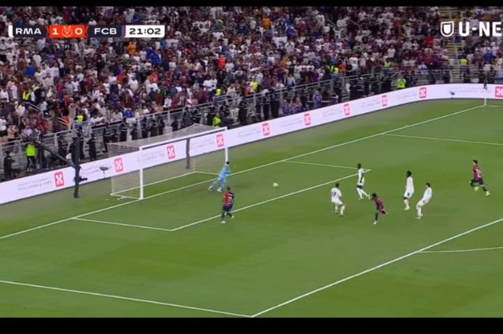 【ヤマル伝説①】バルセロナ スペインスーパーカップ決勝戦仕様　メッシ　ロナウド