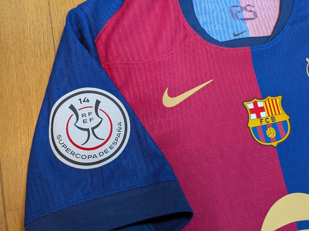 【ヤマル伝説①】バルセロナ スペインスーパーカップ決勝戦仕様　メッシ　ロナウド