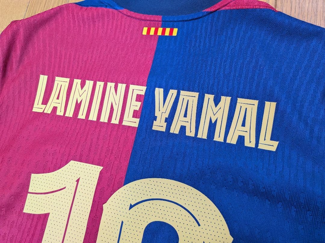 【ヤマル伝説①】バルセロナ スペインスーパーカップ決勝戦仕様　メッシ　ロナウド